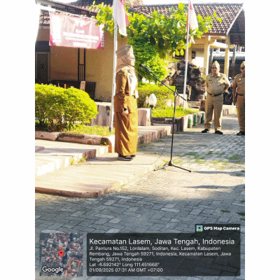 KEGIATAN APEL PAGI SENIN 01 September 2025