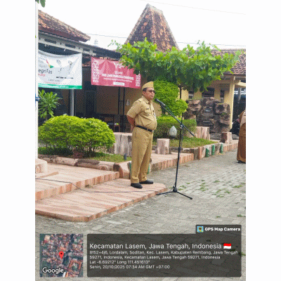KEGIATAN APEL PAGI SENIN 20-Oktober 2025