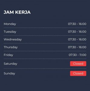 JAM KERJA