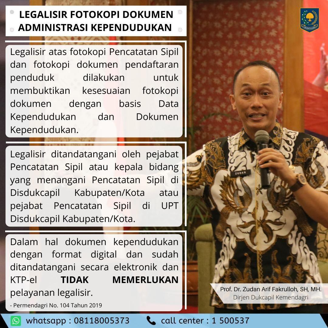 TIDAK PERLU LEGALISIR