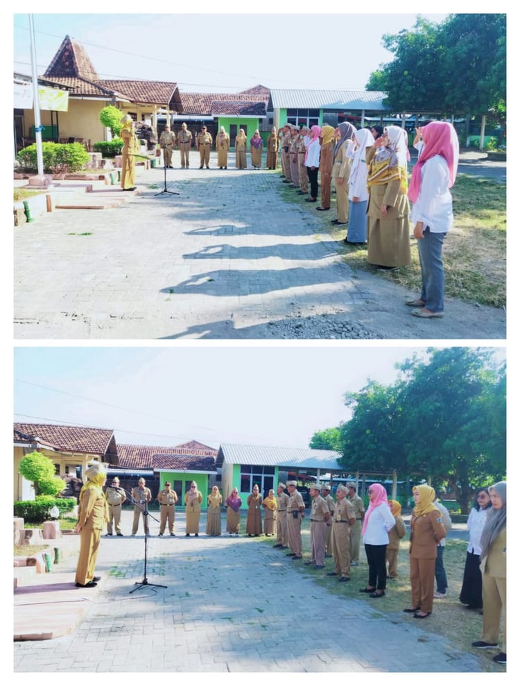 KEGIATAN APEL PAGI SENIN 07 Oktober 2024