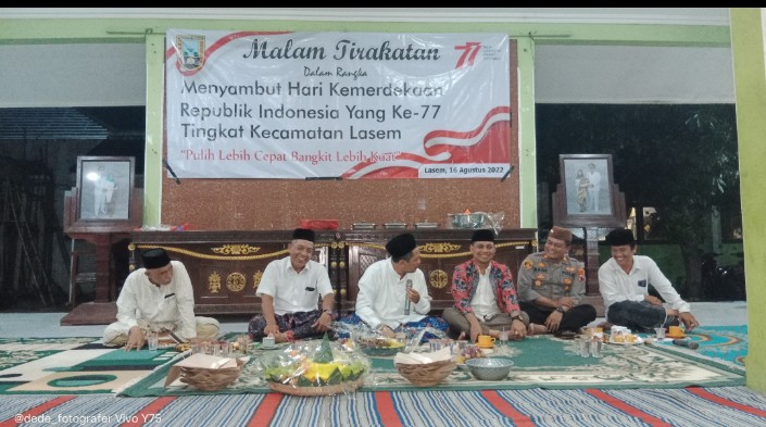 MALAM TIRAKATAN MENYAMBUT HUT KEMERDEKAAN RI KE 77