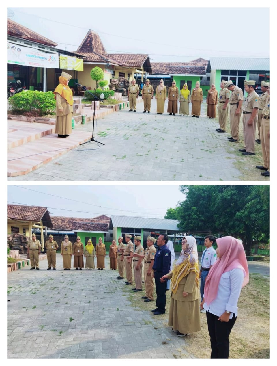 KEGIATAN APEL PAGI SENIN 14 Oktober 2024